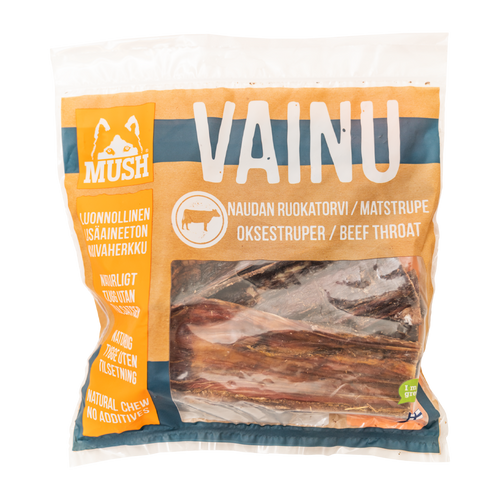 Mush Vainu Oksekjøtt Spiserør - 220 G