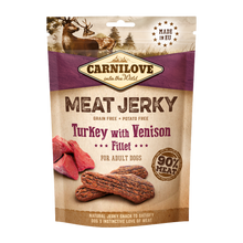 Carnilove Jerky Kalkun med Hjortefilet - 100 G