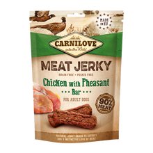 Carnilove Jerky Kylling &amp; Fasanbar – 100 G
