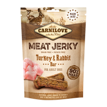 Carnilove Jerky Kalkun- og Kaninbar – 100 G