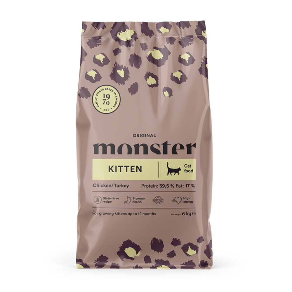 Monster Cat Orig. Kitten Kylling/Kalkun