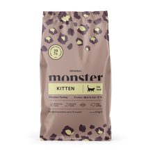 Monster Cat Orig. Kitten Kylling/Kalkun - 2 KG