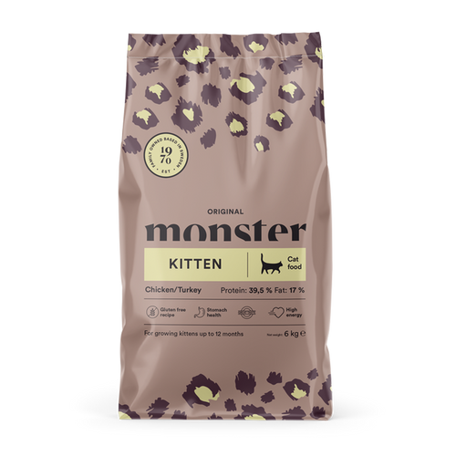 Monster Cat Orig. Kitten Kylling/Kalkun
