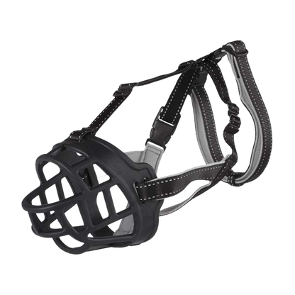 Munningsfleks Silikon Svart