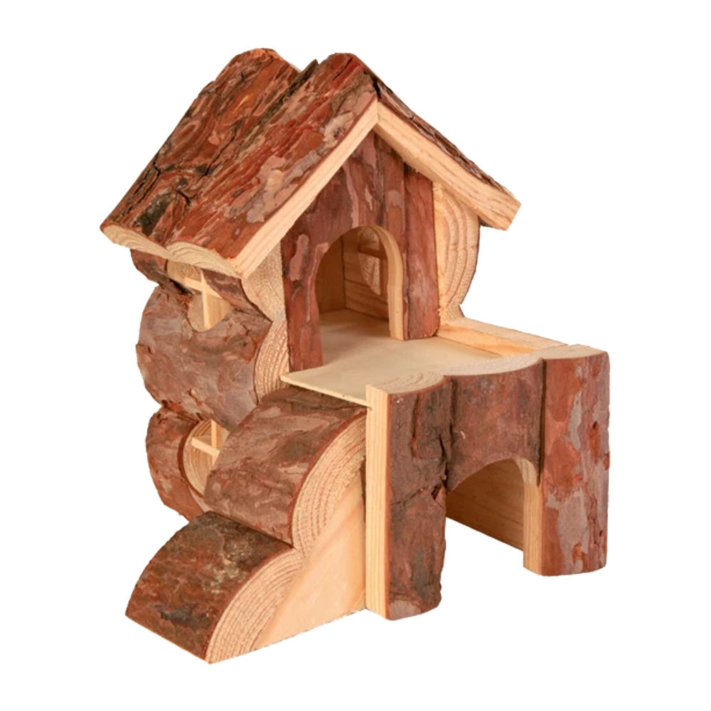NL Hamsterhus 2 etasjer - 14x13,5x15,5 cm