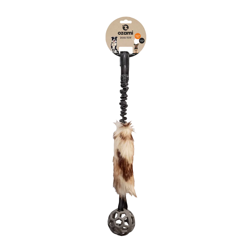 Hundeleke - N - Tug Fuskepelsball - 65 CM