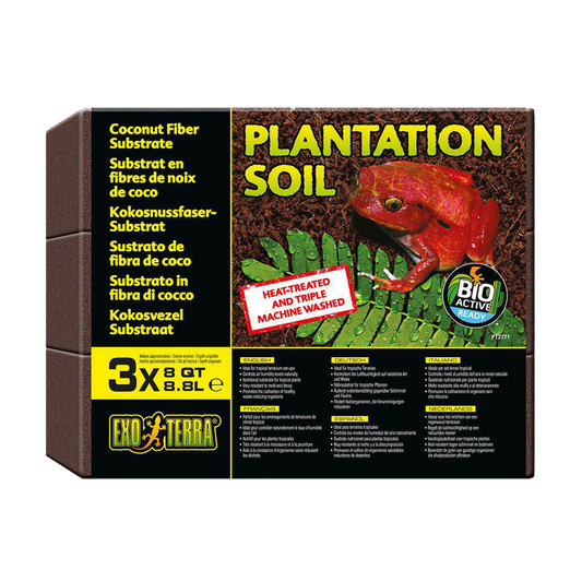 Plantation Soil Tropisk Substrat - 3X 8.8 L | Endast 99 kr! - Zoogiganten