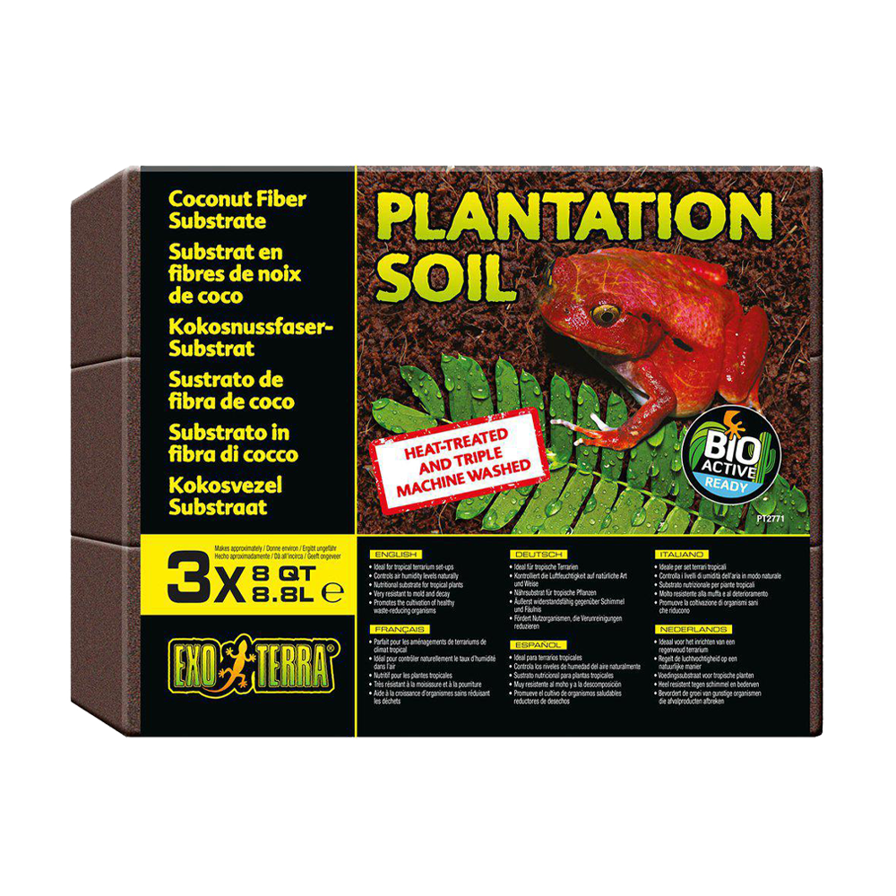 Plantation Soil Tropisk Substrat - 3X 8.8 L | Endast 99 kr! - Zoogiganten