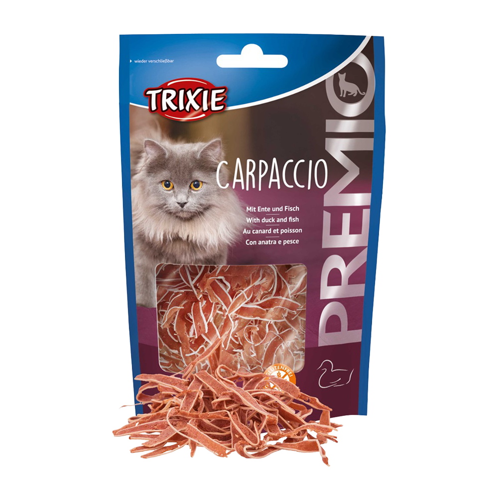 Premium Carpaccio med and og fisk - 20 g
