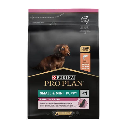 Pro Plan Small &amp; Mini Valp - Sensitiv Hud - 4x3 KG