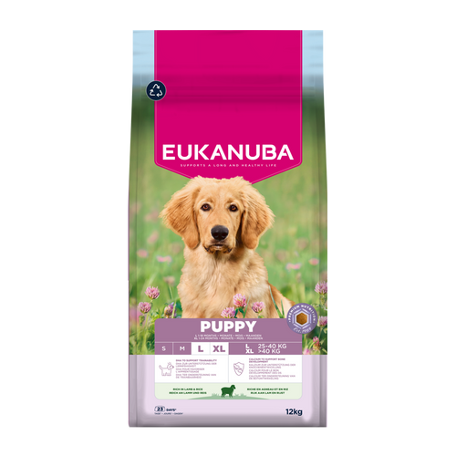 Euk Hundevalp Liten/med Lam og Ris - 12 KG