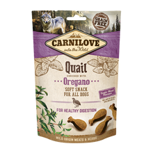 Carnilove Semi-Moist Hundegodbiter Vaktel med Oregano – 200 G
