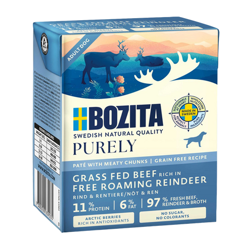 Bozita D Pur Paté Reinsdyr - 370 G
