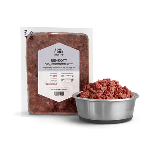 Reinsdyrkjøtt - 500 g