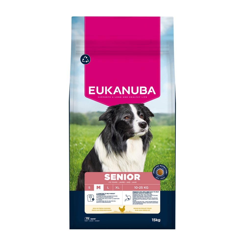 Euk Hunde Senior Medium - 15 KG