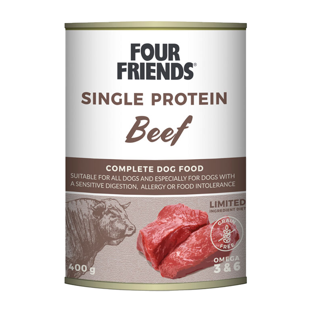 FourFriends Hundekjøttboks - 400 g