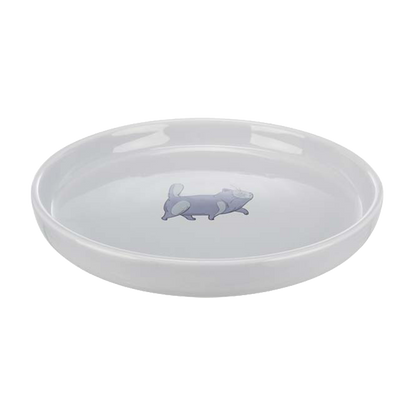 Skål Fat Cat lav/bred keramikk - 0,6 l
