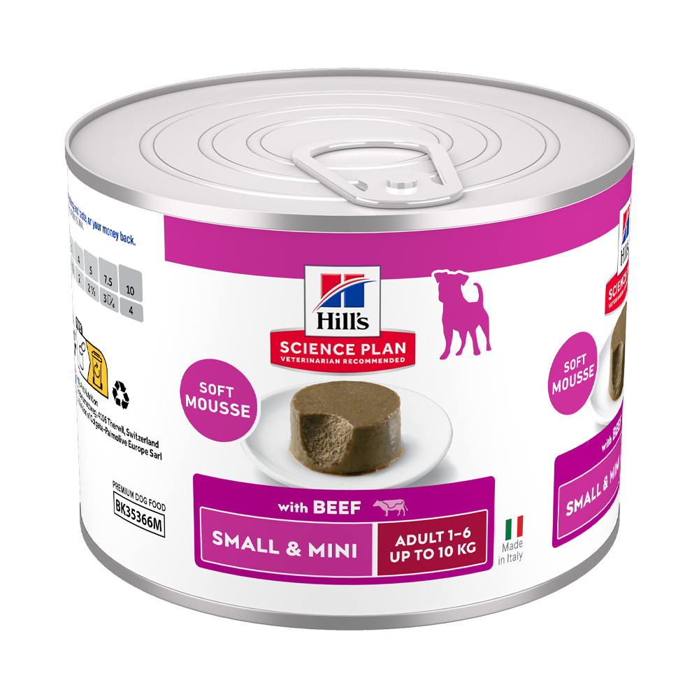 Science Plan Canine Adult Mousse Liten og mini Storfekjøtt - 200 g