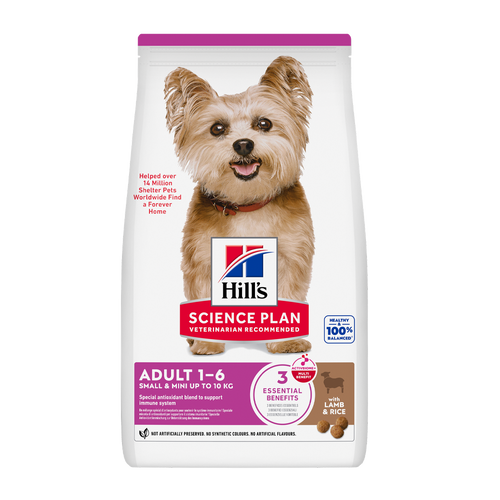 Science Plan Canine Adult Small &amp; Mini Lam &amp; Ris - 6 kg