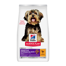 Science Plan Canine Adult Sens. mage og hud liten og mini kylling - 1,5 kg