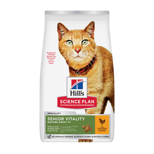 SP Feline Senior Vitality Chicken with Rice