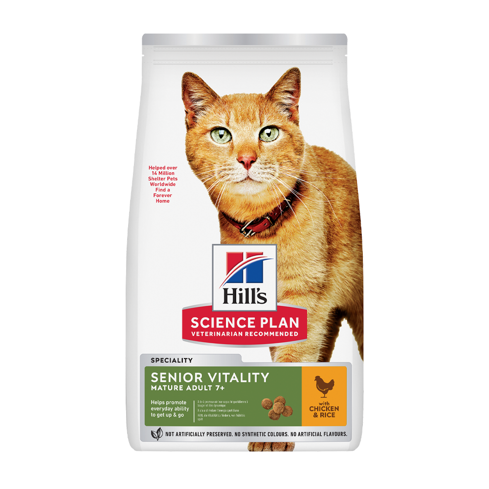 SP Feline Senior Vitality Chicken with Rice