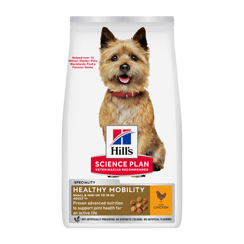 Science Plan Canine Adult Healthy Mobility Small &amp; Mini Kylling - 1,5 kg