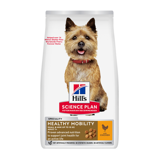Science Plan Canine Adult Healthy Mobility Small &amp; Mini Kylling - 1,5 kg