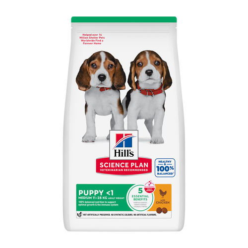 Science Plan Valp Medium Kylling - 2,5 KG