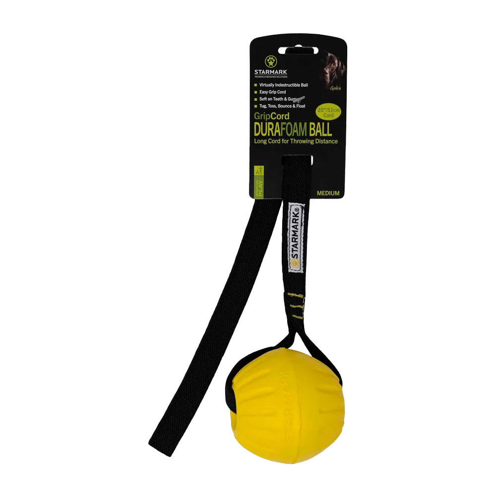 Starmark Gripcord Durafoam Ball Lang M - 7x7x60 CM