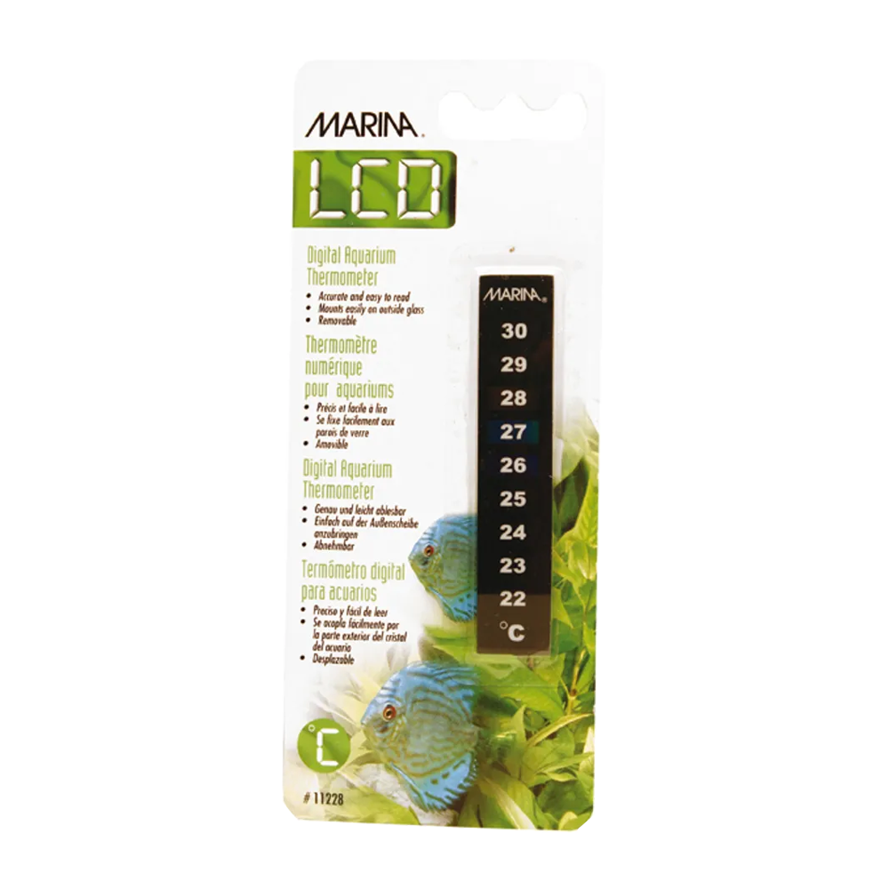 Termometer LCD-blisterskala 22–30
