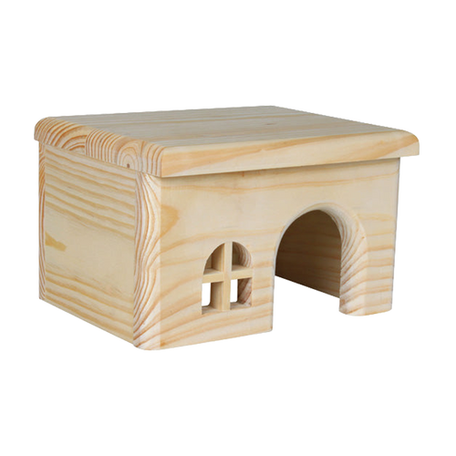 Trehus gnager - 15x12x15 cm