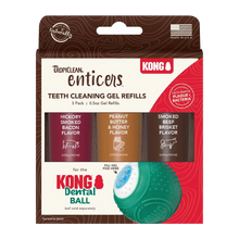 Kong/Tropiclean refill til tannball 3-pakning