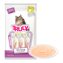 Truly Cat Creamy Lickable Reker & Torsk - 70 g