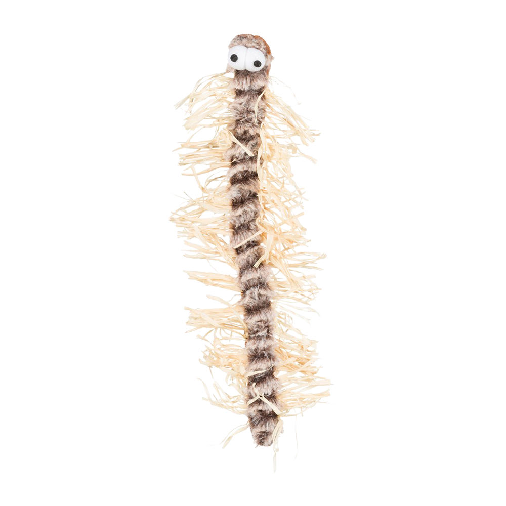Tusenbein Plysj/Raffia - 33 CM
