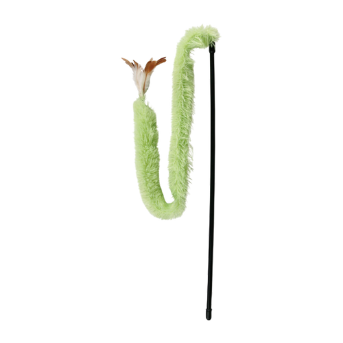 Kattevippestol med plysjbånd - 48 cm